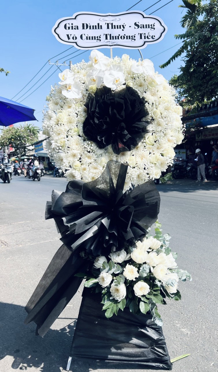 Hoa chia buồn_vãng sanh cực lạc