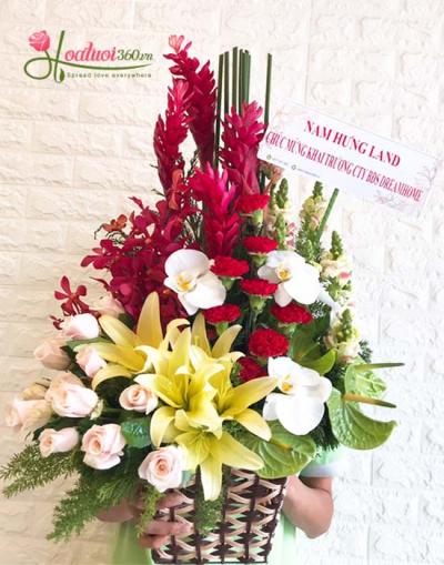 HOA CHÚC MỪNG- LỘC PHÁT 1